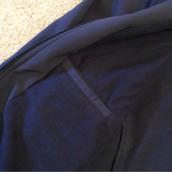 NFL Seattle Seahawks Stadium Jacket Adult Size Large Soft Shell Fleece Dark Blue - Picture 10 of 13